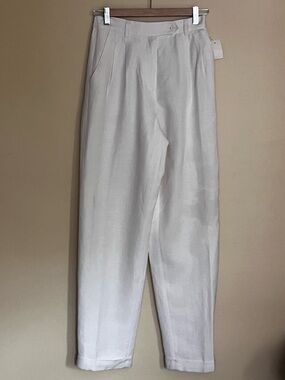 First Issue Vintage Linen pants White size 6